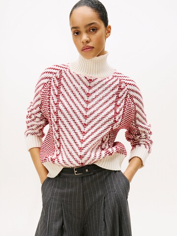 TOMMY HILFIGER Trui in Beige: voorkant