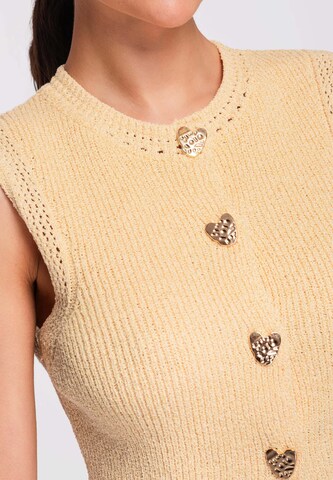 Ombre Shirt in Geel