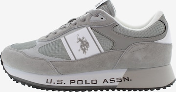 U.S. POLO ASSN. Sneakers laag in Grijs: voorkant