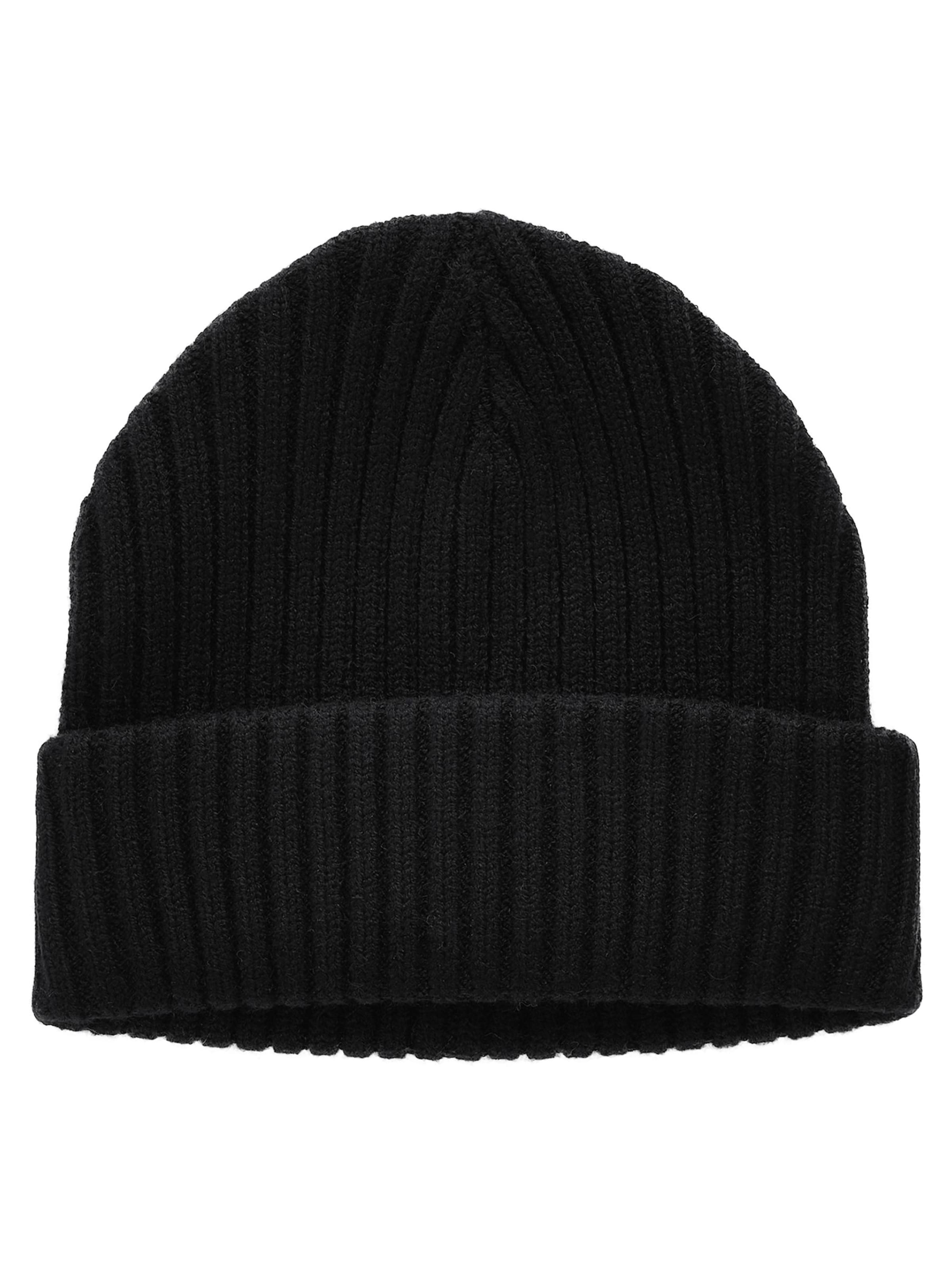 Next Mütze in Schwarz: Vorderseite