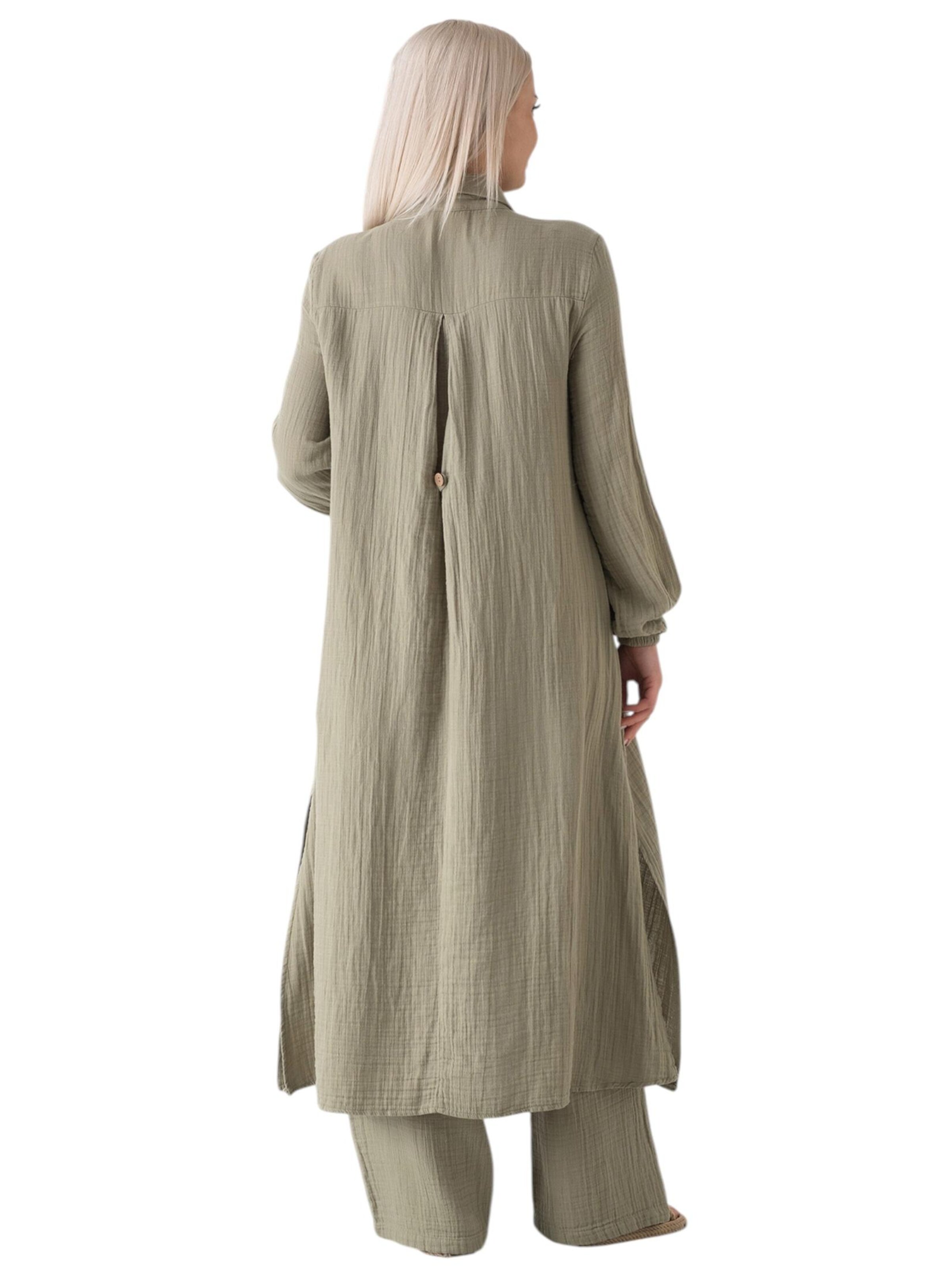 WENOR Blouse 'Nergis' in Groen