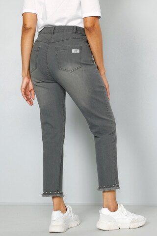 MIAMODA Slimfit Jeans in Grijs