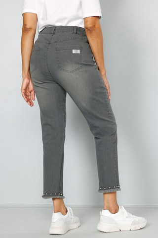 Coupe slim Jean MIAMODA en gris