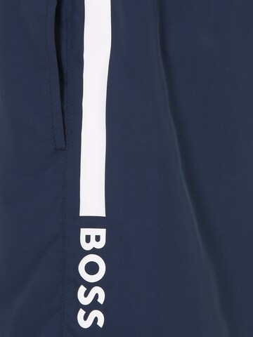 BOSS Zwemshorts 'Dolphin' in Blauw