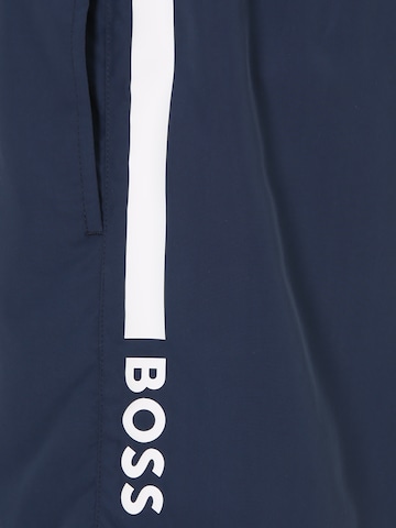BOSS Orange Kratke kopalne hlače 'Dolphin' | modra barva