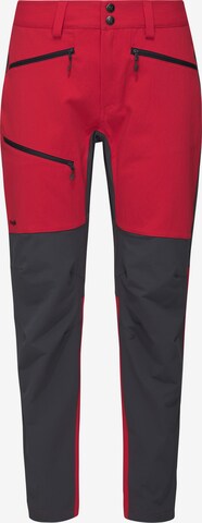 Haglöfs Regular Outdoor Pants 'Rugged Flex' in Red: front