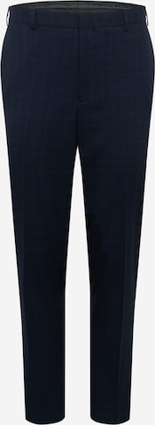 BURTON MENSWEAR LONDON Trousers with creases 'Grindl' in Blue: front