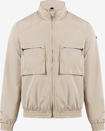 Veste mi-saison DreiMaster Maritim en beige : devant