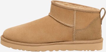 Boots 'Classic Ultra Mini' UGG en beige : devant