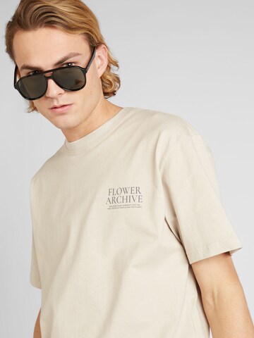 T-Shirt 'BOTANICAL' Only & Sons en beige