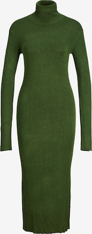 JJXX Gebreide jurk 'CAT' in Groen: voorkant