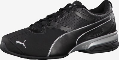 PUMA Chaussure de course 'Tazon' en noir / argent, Vue avec produit