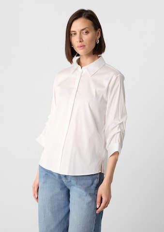 COMMA Blouse in Wit: voorkant