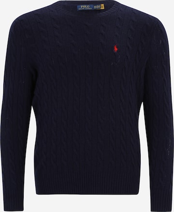 mėlyna Polo Ralph Lauren Big & Tall Megztinis: priekis