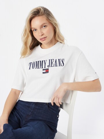 Tommy Jeans Tričko – bílá: přední strana