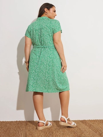 Stil Diva Kleid‌‌‌ in Grün