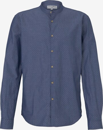 Regular fit Camicia di TOM TAILOR DENIM in blu: frontale