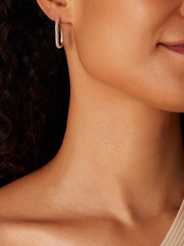 Boucles d'oreilles 'Funkelndes Basic' Lucardi en argent