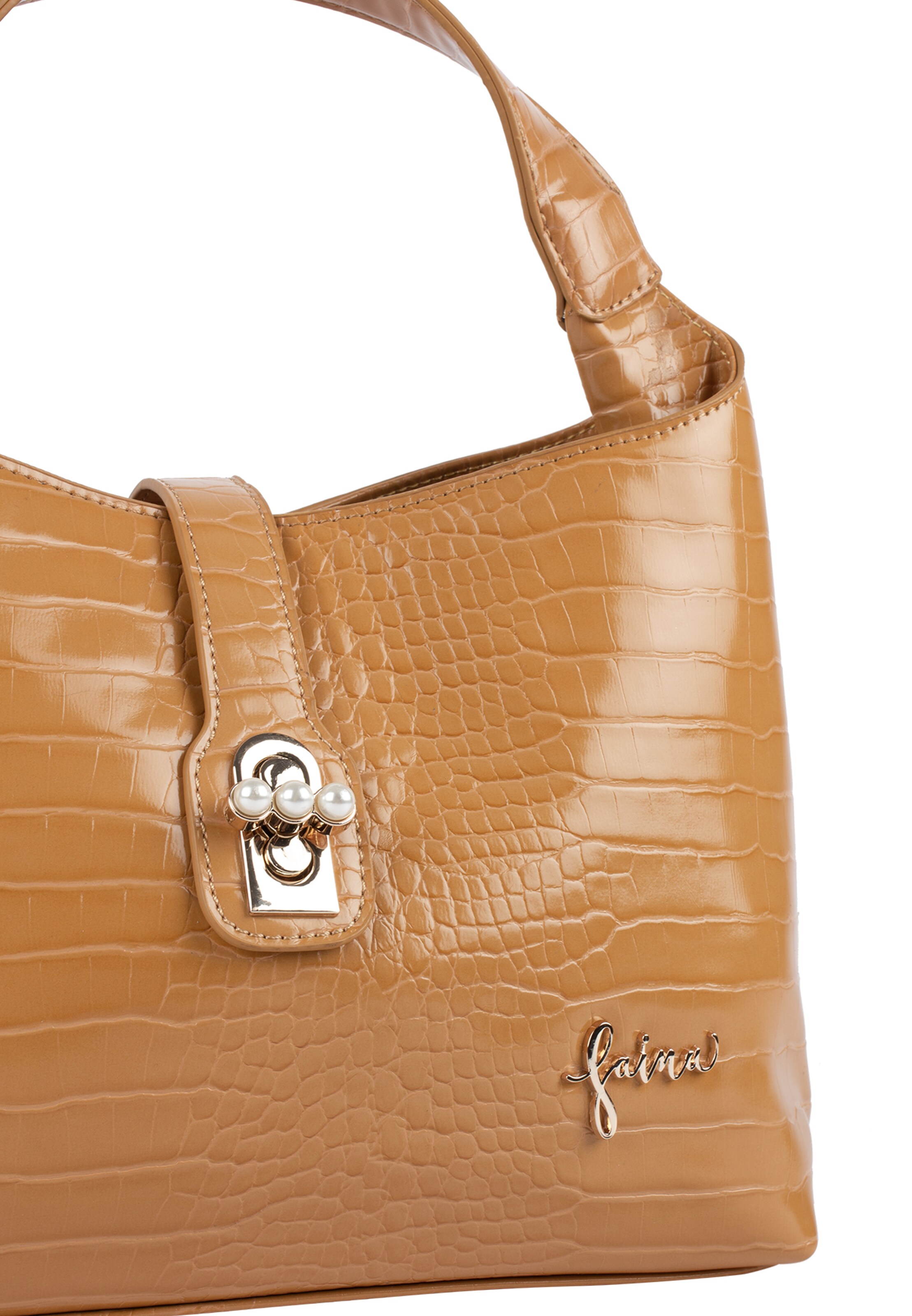 faina Handbag in Brown