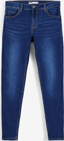 Bershka Skinny Jeans i blå: forside