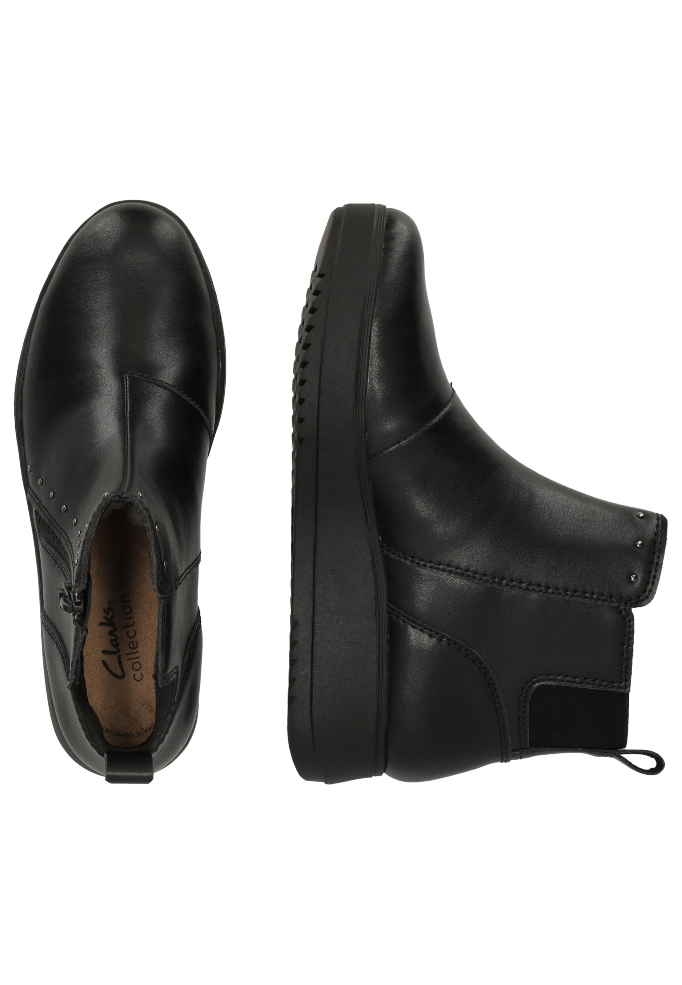 CLARKS Ankle boots in Black