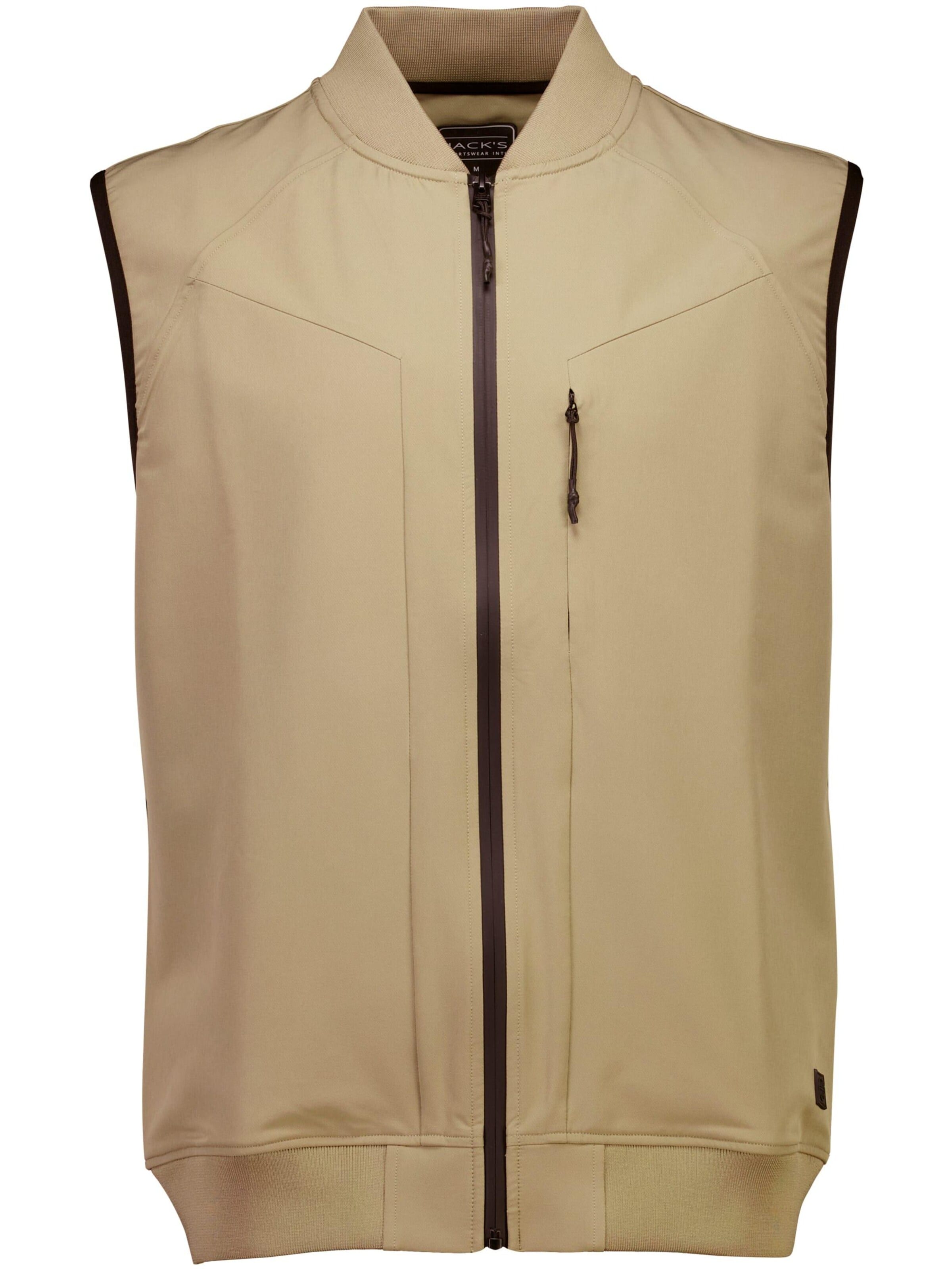 Jack's Weste‌‌‌‌‌‌‌‌‌‌ in Beige: Vorderseite