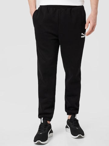 PUMA Zúžený Kalhoty – černá: přední strana