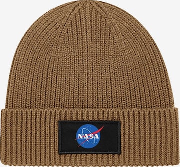 Youth Designz Beanie 'NASA' in Brown: front