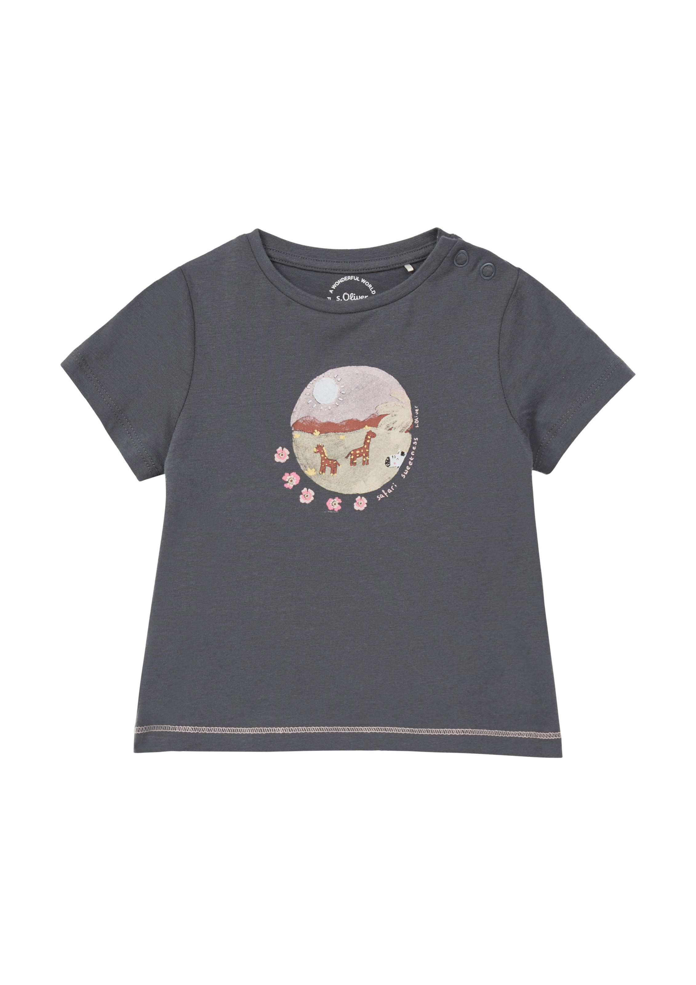 s.Oliver Shirt in Grijs: voorkant