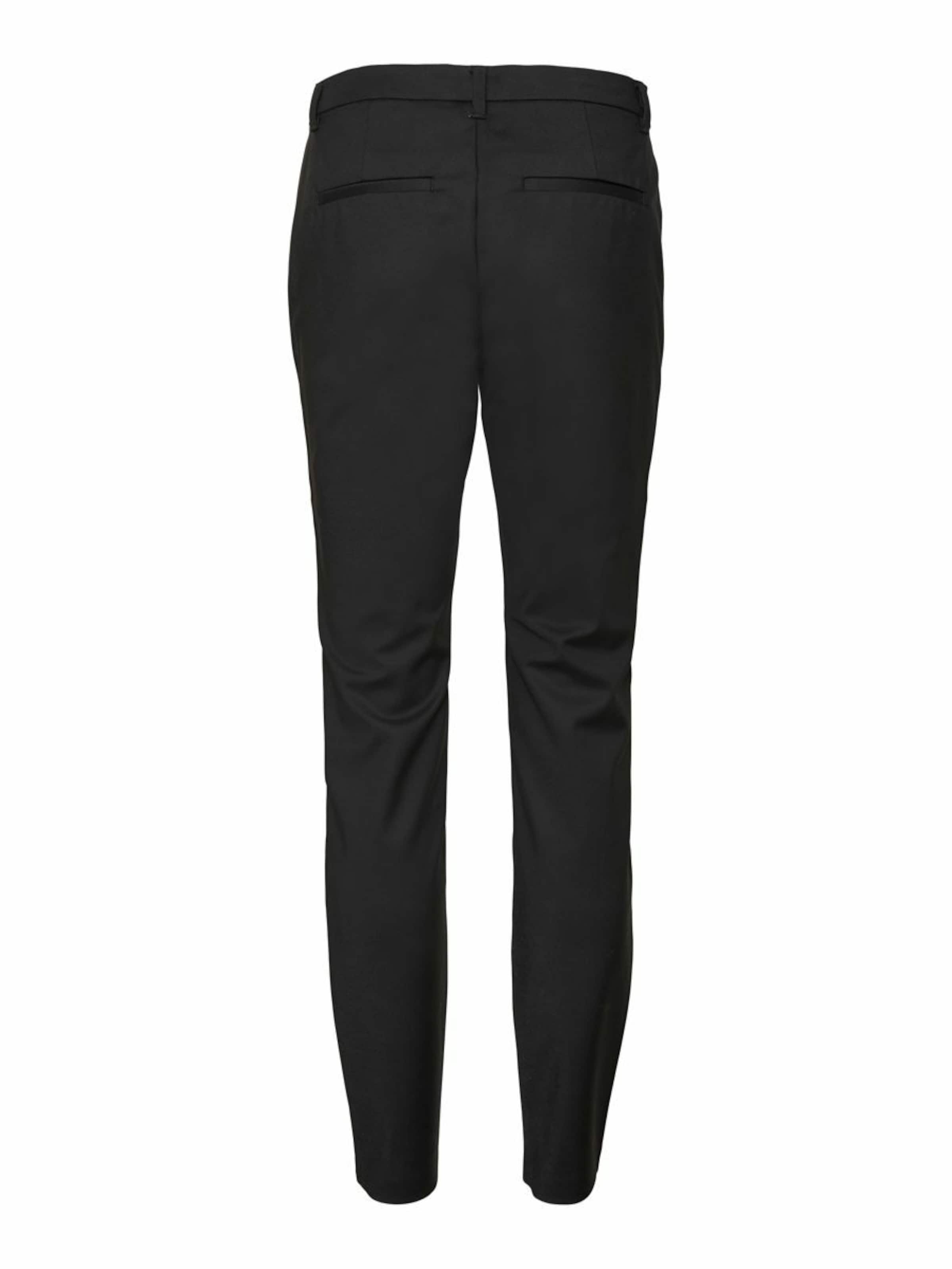 Coupe slim Pantalon chino VERO MODA en noir