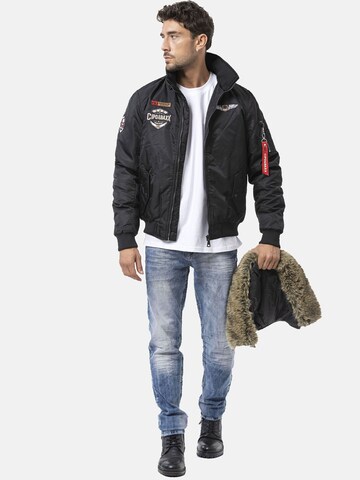 CIPO & BAXX Winter jacket 'CM229 ' in Black
