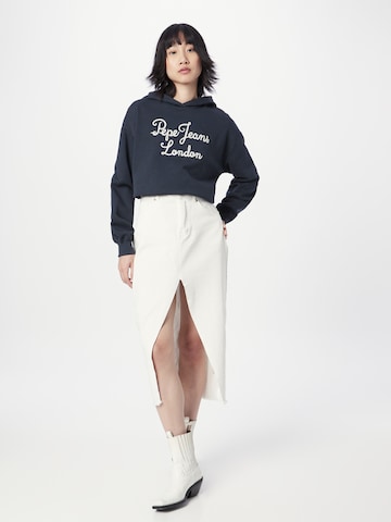 Pepe Jeans Sweatshirt 'Mica' in Blau