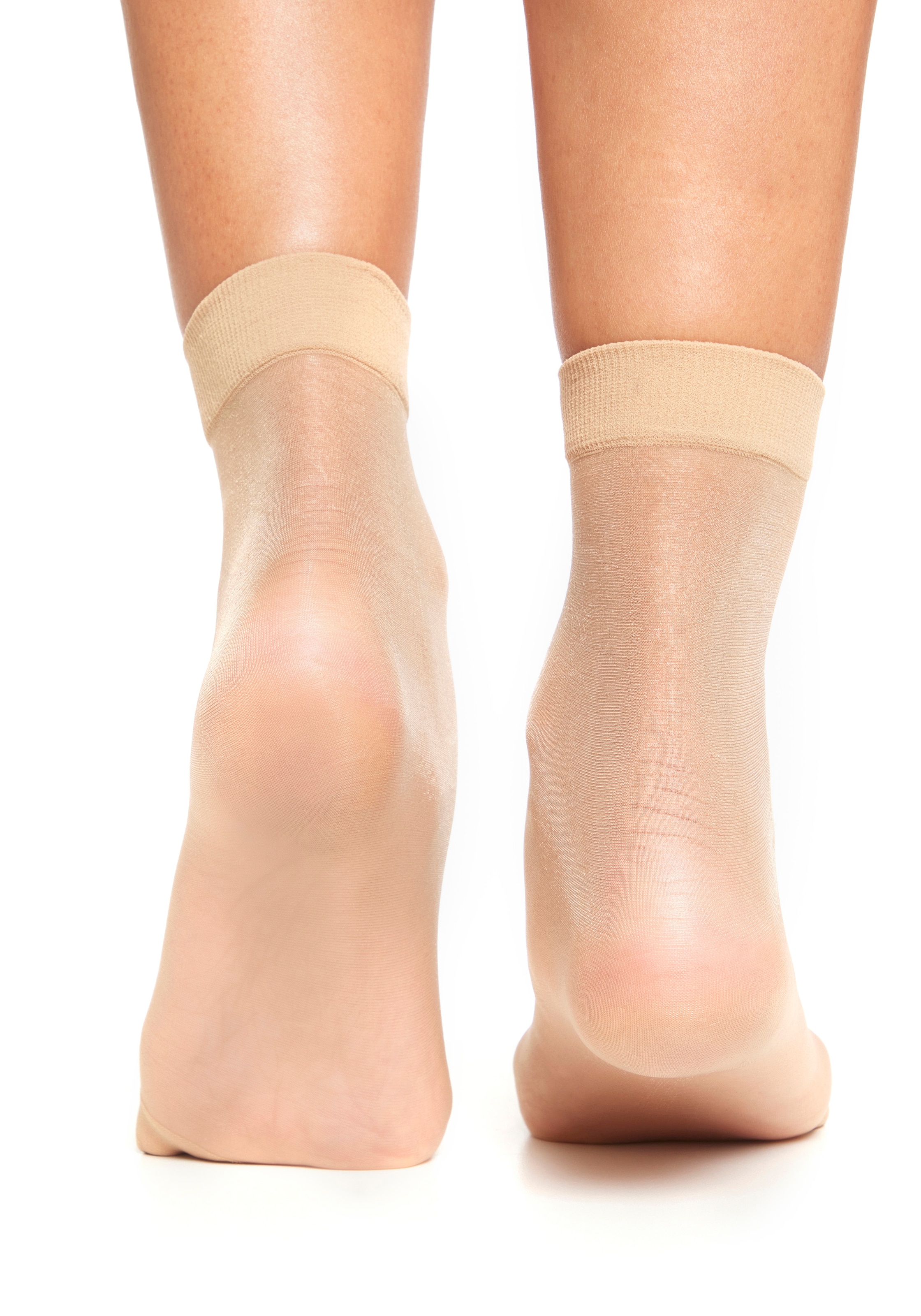 LASCANA Socks in Beige