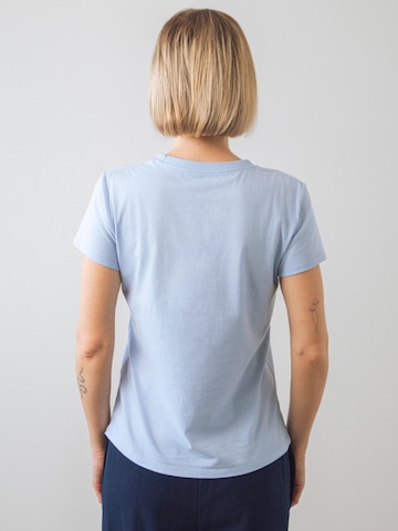 Honest Basics Shirt 'T-shirt Women' in Blauw