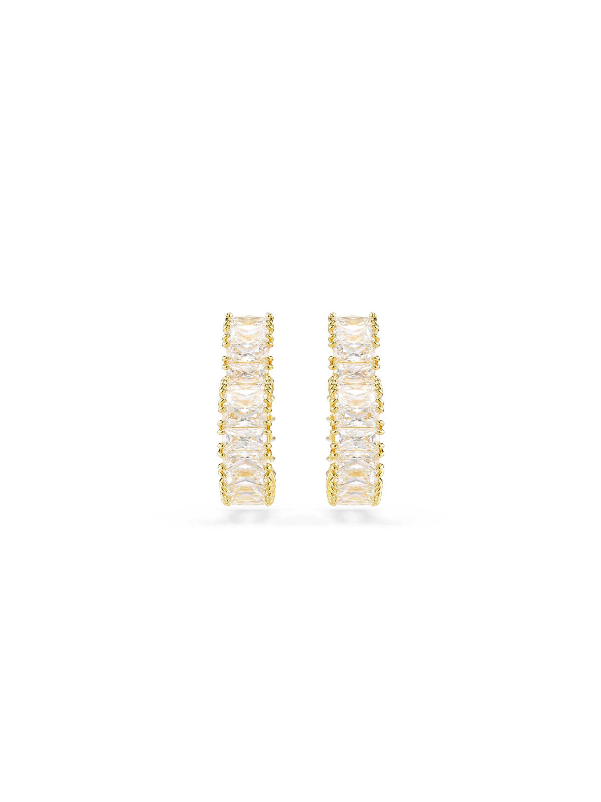 Swarovski Earrings 'Matrix' in White