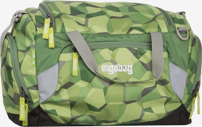 ergobag Sac de voyage en gris / vert / citron vert / vert clair / blanc, Vue avec produit