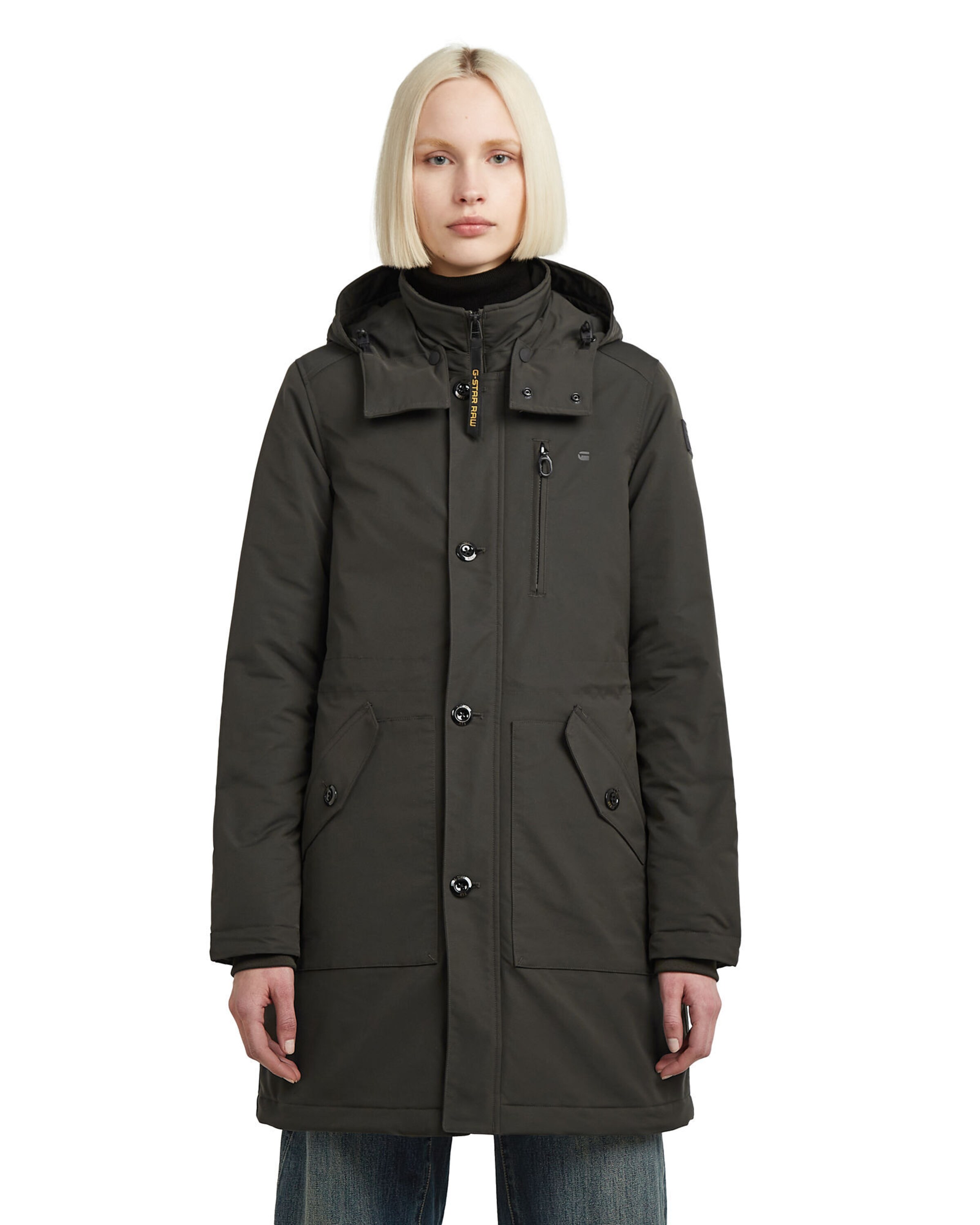 G-STAR Parka 'Vodan' in Grau: Vorderseite