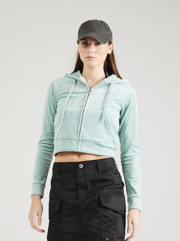 Juicy Couture Sweat jacket 'Madison' in Blue: front
