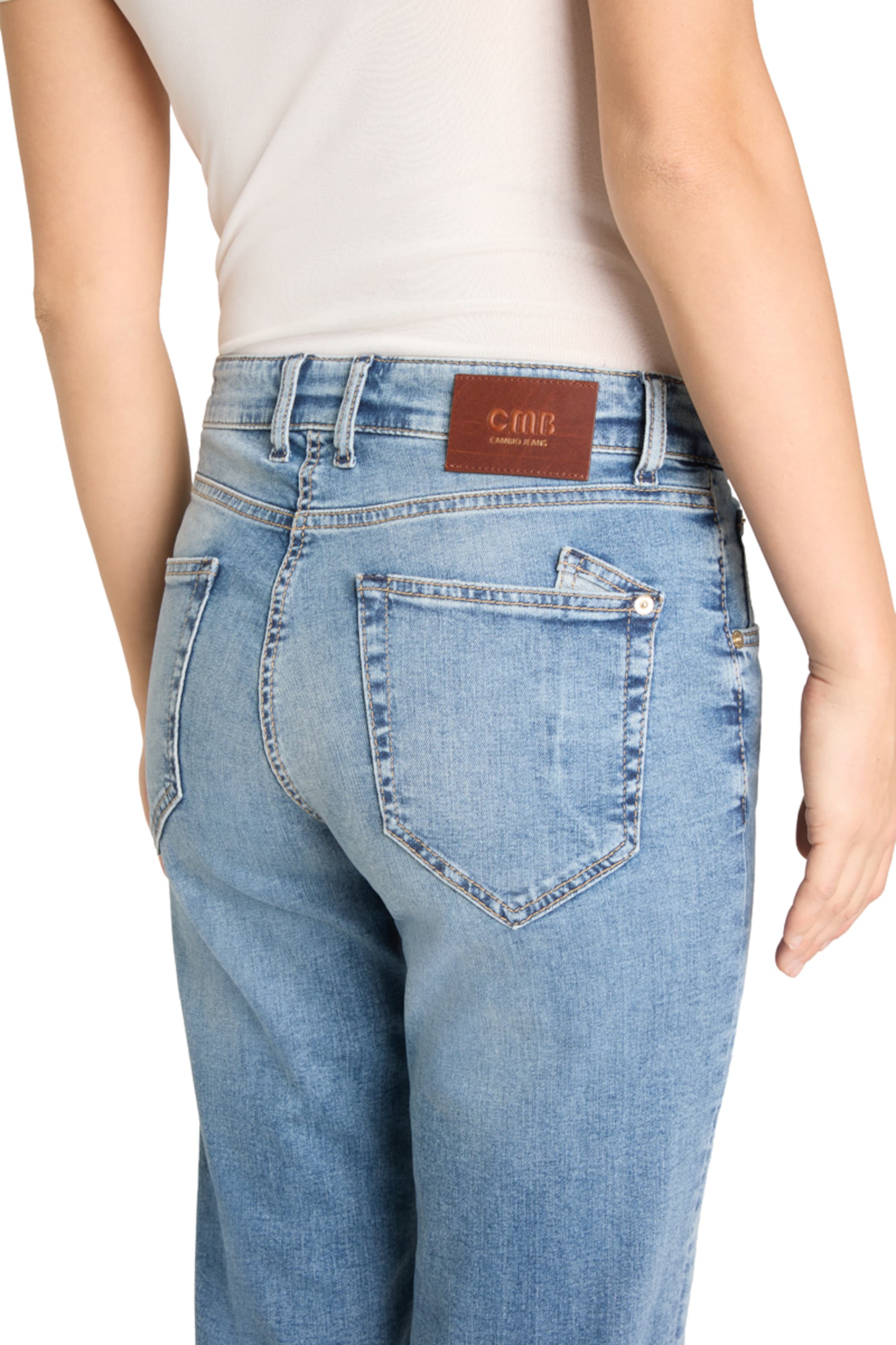 Cambio Loosefit Jeans ' Gaia ' in Blau
