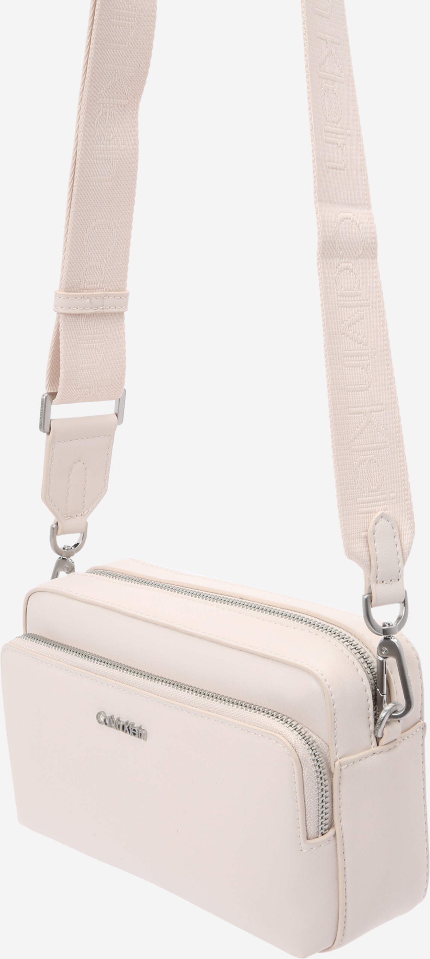 Calvin Klein Crossbody Bag in Light Beige