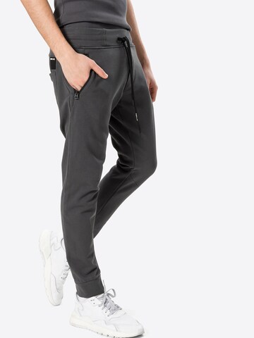 REPLAY Tapered Trousers in Grey: front