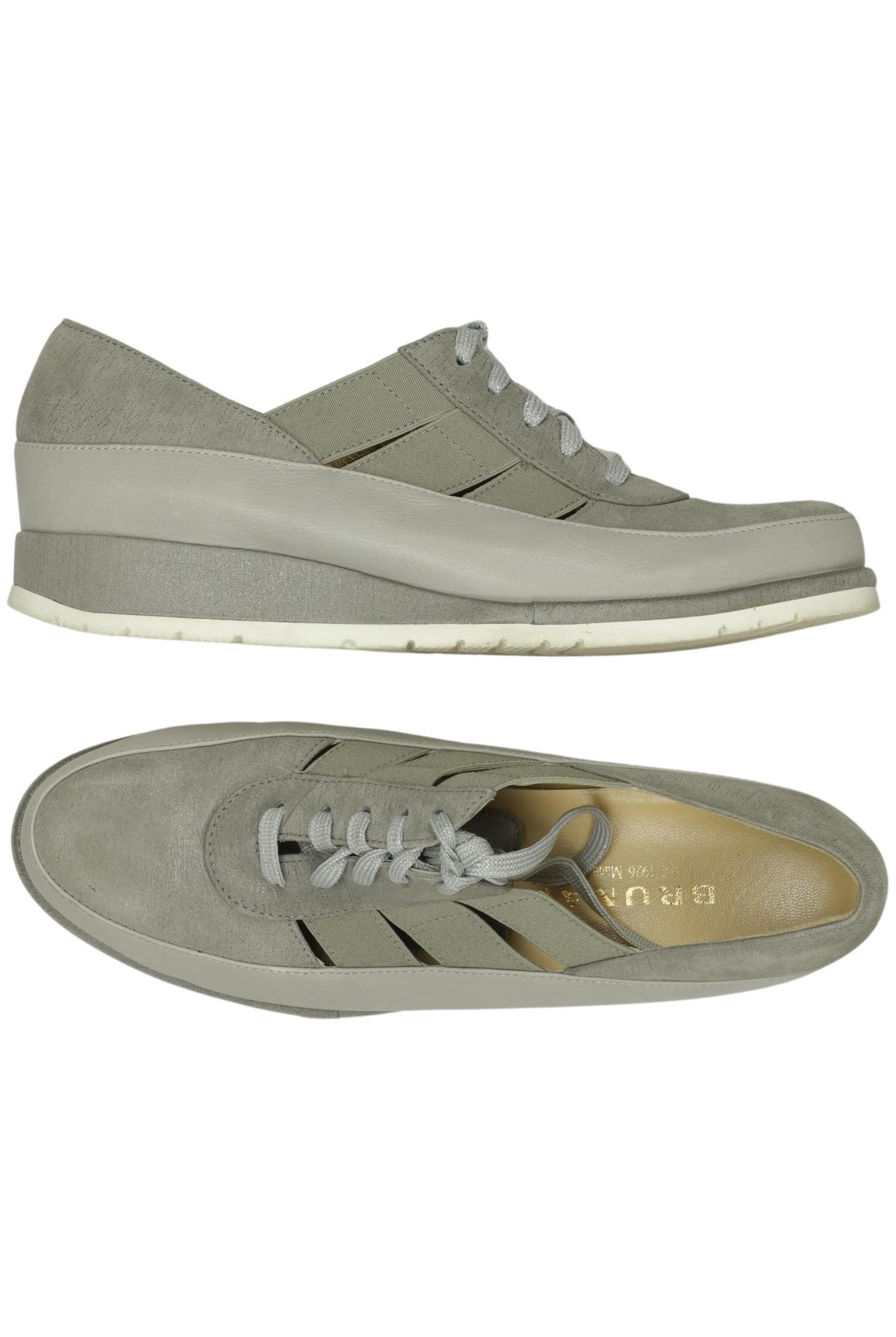 Brunate Flats & Loafers in 41 in Grey: front