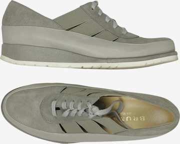 Brunate Halbschuh 41 in Grau: Vorderseite