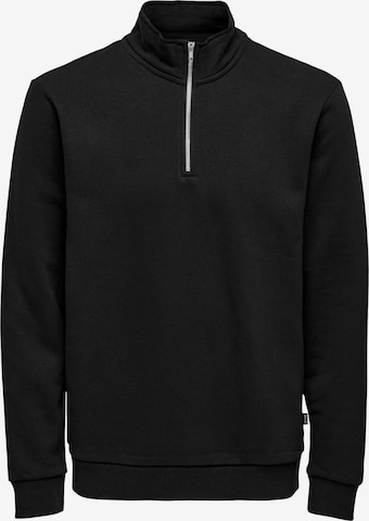 Only & Sons Sweatshirt 'Ceres' in Schwarz: Vorderseite