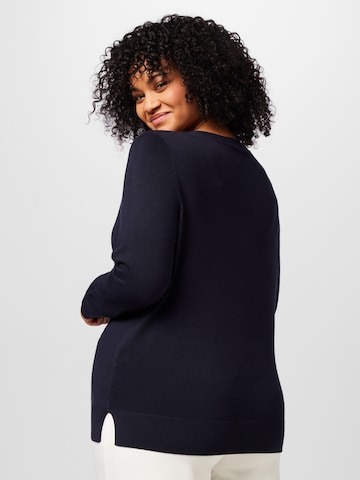 SAMOON Pullover in Blau