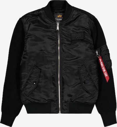 S dydžio Demisezoninė striukė 'MA-1' iš ALPHA INDUSTRIES, spalva – juoda, Prekių apžvalga
