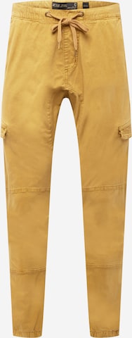 INDICODE JEANS Cargobroek 'Levi' in Beige: voorkant