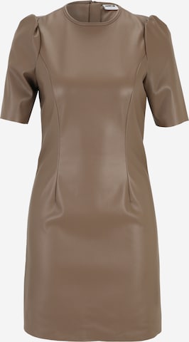 Noisy May Tall Dress 'HILL' in Brown: front