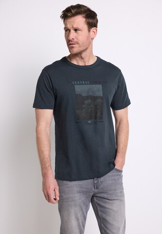 Street One MEN Shirt in Blue: front