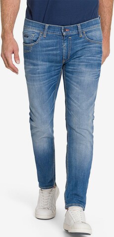 PIONEER Slimfit Jeans in Blau: predná strana